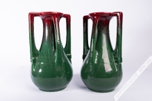 [ceramika, ok. 1910] Dwie wazy