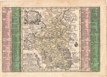[mapa, Śląsk, ok. 1777]  Principatus Nissae, sive Grotkaviae In Silesia Superior
