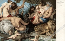 [pocztówka] P.P. Rubens, Die vier Weltteile