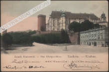 [pocztówka, ok. 1905] Kraków. Zamek Królewski Krakau. Das Konigsschloss