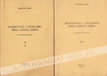 Grammatica e Dizionario della Lingua Curda, con esecizi e lettura cz. II, t. 1-2 [skrypt]