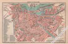 [plan miasta, 1899] Amsterdam