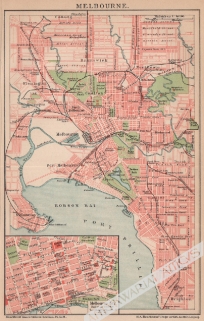 [mapa, 1895] Melbourne
