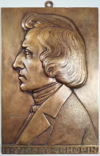 [plakieta, lata 1930-te] Fryderyk Chopin