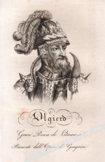 [rycina, 1831] [Olgierd - wielki książę litewski] Olgierd Gran Duca di Lituania