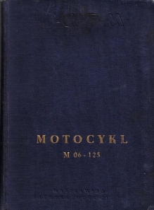 Motocykl WFM 125 model M 06. Budowa-działanie-obsługa-naprawa