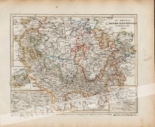 [mapa, Niemcy 1849] Das Herzogthum Sachs. Meiningen