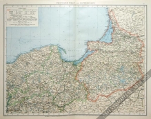 [mapa, 1899] Provinzen West- und Ostpreussen [Prusy Zachodnie i Wschodnie]
