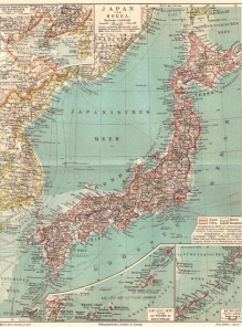 [mapa, 1905] Japan und Korea [Japonia i Korea]