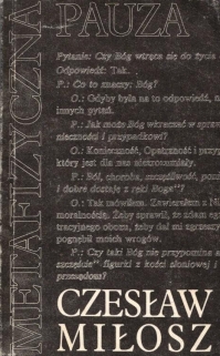 Metafizyczna pauza [autograf]