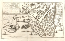 [plan Syrakuz antycznych, XVIII w.] Abbildung der alten Stadt Syracusa