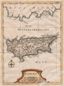 [mapa, 1771] Cypern [Cypr]