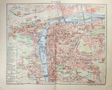 [plan miasta, 1903] Prag [Praga czeska]