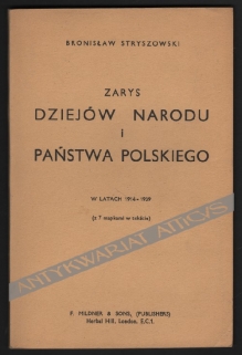Zarys dziejów narodu i państwa polskiego w latach 1914-1939