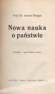 Nowa nauka o państwie