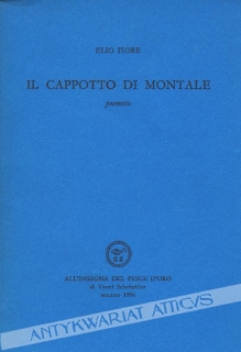 Il cappotto di montale. Poemetto [dedykacja od autora]