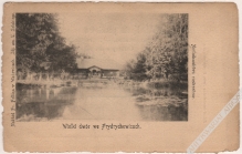 [pocztówka, ok. 1900] Wielki dwór we Frydrychowicach