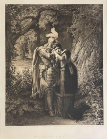 [litografia, 1916] Wacław i Marya