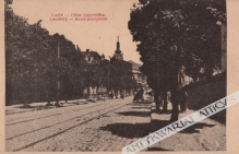 [pocztówka, ok. 1916] Lwów-Ulica Kopernika. Lemberg-Kopernikagasse. 