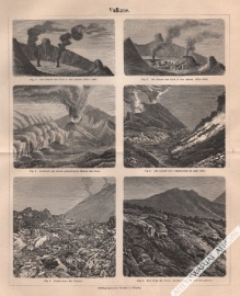 [rycina, 1897] Vulkane [wulkany]