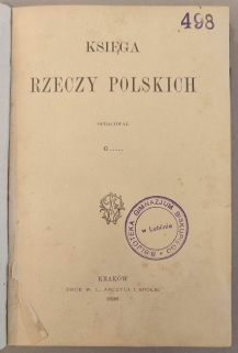 Księga rzeczy polskich