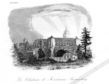 [rycina, ok. 1836] Le Chateau de Krolewiec  (Konigsberg)  [zamek w Królewcu]