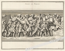 [rycina, 1724] Assaut des Romains