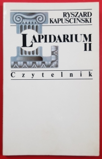 Lapidarium II [autograf]