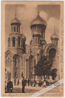 [pocztówka, 1917] Wilna. Romanow Kirche Wilno. Cerkiew Romanowska