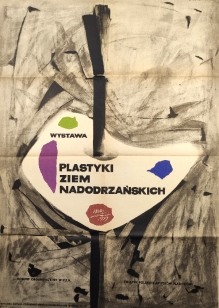 [plakat, 1959] Wystawa Plastyki Ziem Nadodrzańskich, maj 1959