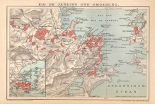 [mapa, 1895] Rio de Janeiro und Umgebung