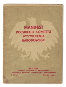Manifest Polskiego Komitetu Wyzwolenia Narodowego