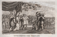 [rycina, 1831 r.] Giuramento dei Tartari [przysięga Tatarów]