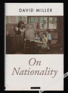 On Nationality  [egz. z księgozbioru prof. J. Szackiego]