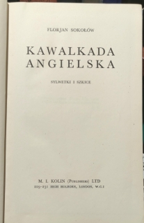 Kawalkada angielska. Sylwetki i szkice