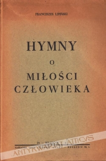 Hymny o miłości człowieka [autograf]