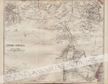 [mapa, 1874] Inner-Africa [Afryka wewnętrzna]