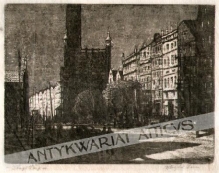 [grafika, lata 1950-te] Długi Targ. Gdańsk