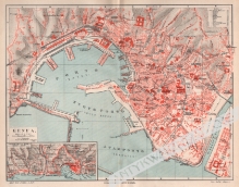 [plan miasta, 1896] Genua 