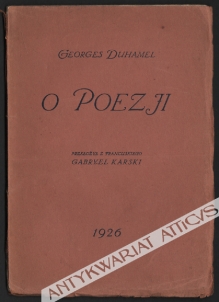 O poezji