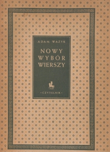 Nowy wybór wierszy [autograf]