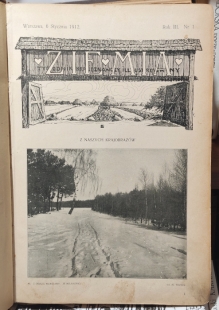 Ziemia. Organ Polskiego Towarzystwa Krajoznawczego. Tygodnik krajoznawczy ilustrowany, tom III, rok 1912, półrocznik]