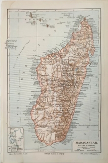 [Mapa, 1897] Madagaskar.