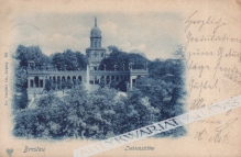 [pocztówka, 1900] Breslau. Liebichshohe [Wrocław. Wzgórze Partyzantów]