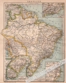 [mapa, 1899] Brasilien [Brazylia]