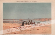 [rycina, 1898] Luftspiegelungsgewasser in der Wuste [miraż wody na pustyni]
