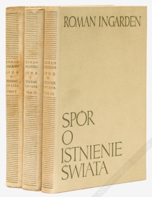 Spór o istnienie świata , t. I-III