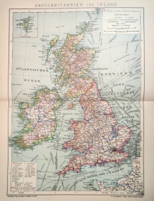 [mapa, 1902] Grossbritannien und Irland  [Wielka Brytania i Irlandia]