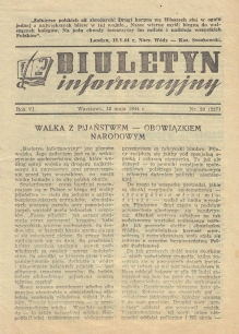 [prasa podziemna, 1944 r.] Biuletyn Informacyjny 18 maja 1944 r.