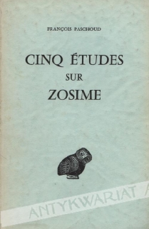 Cino etudes sur Zosime [autograf]